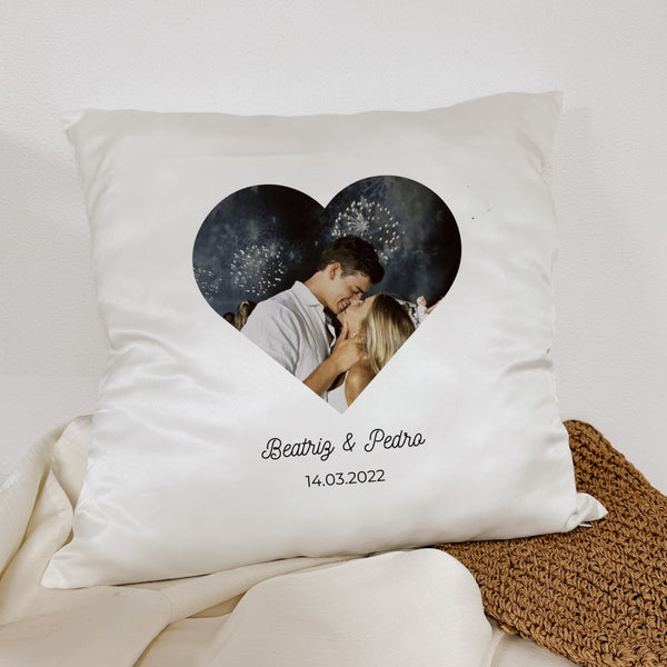 Almofada com coração