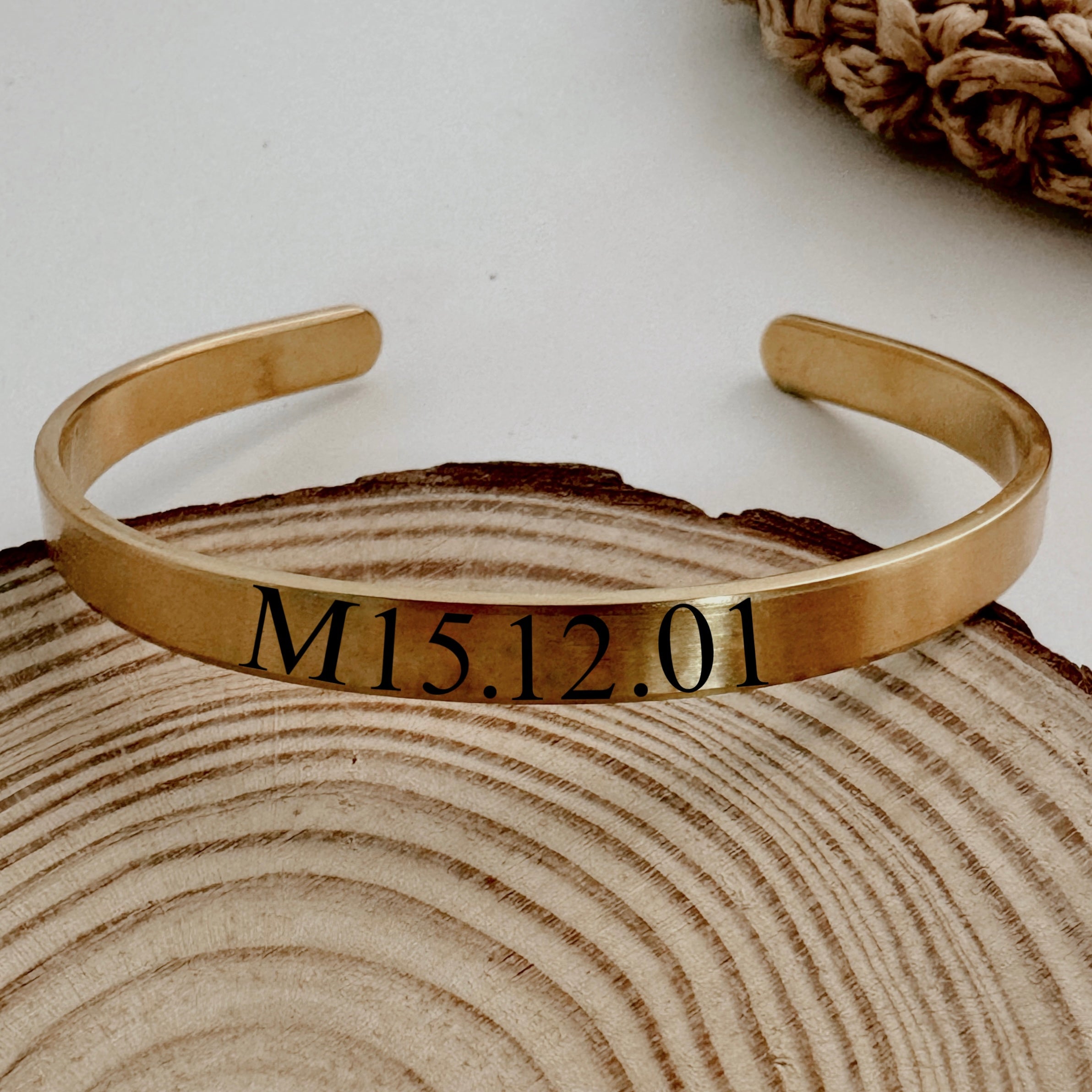 Bracelete 6mm dourada