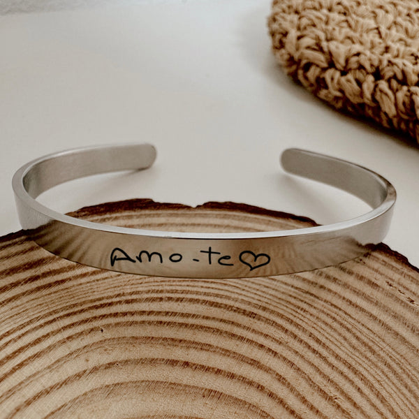 Bracelete 6mm prateada