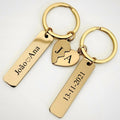 Conjunto de 2 porta-chaves