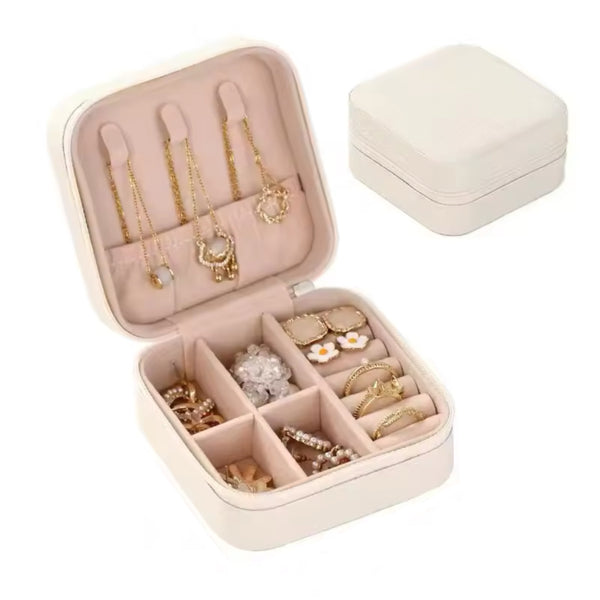 Guarda-jóias personalizado - branco