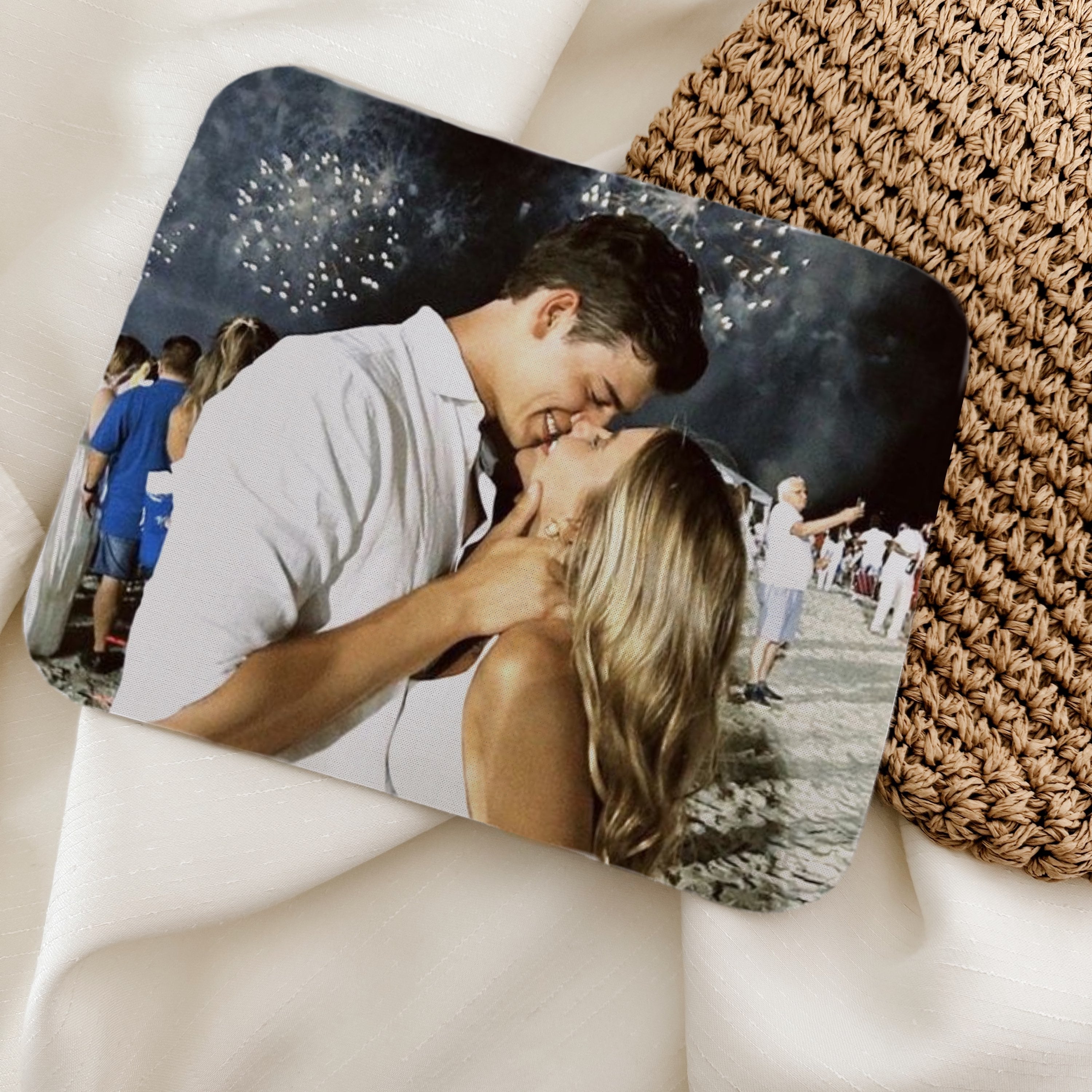 Tapete de rato com foto