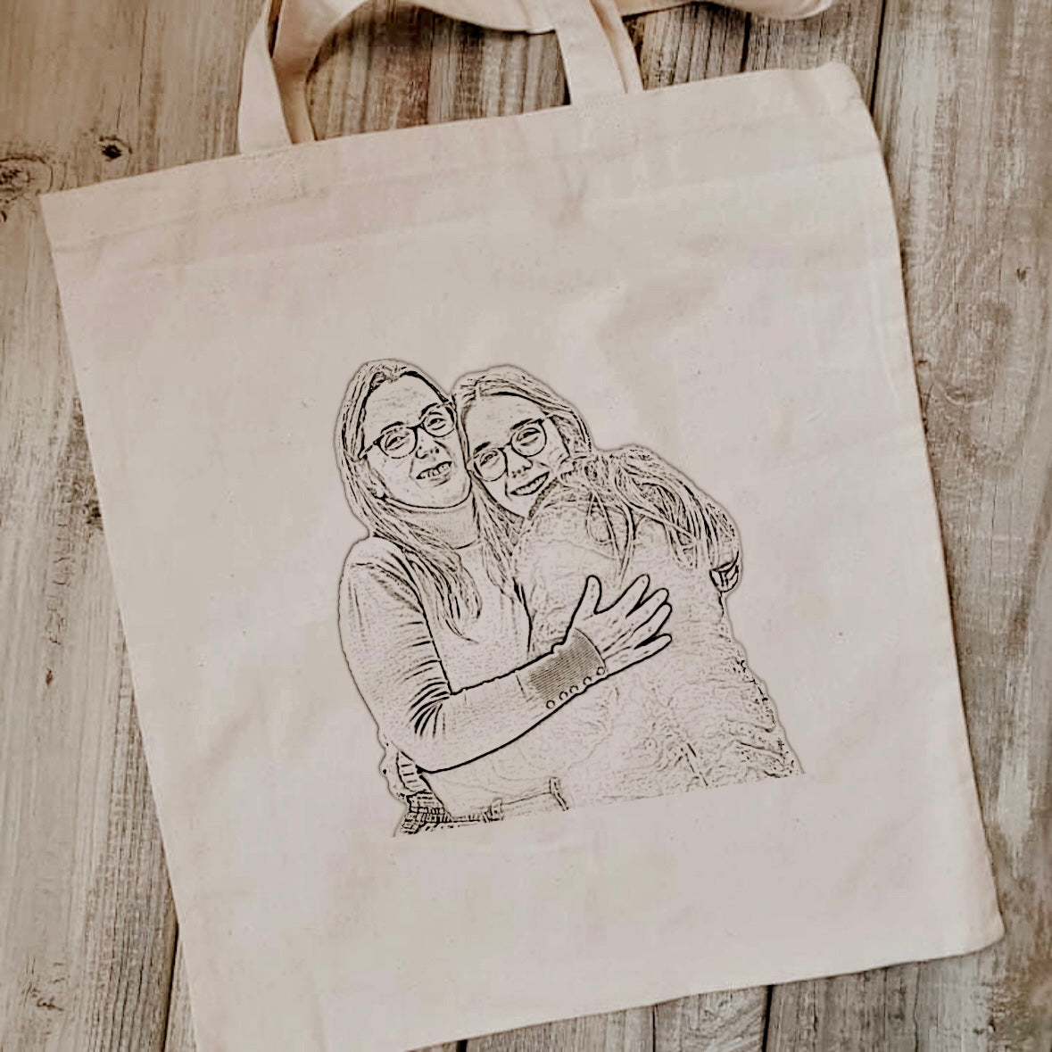 Tote bag esboço